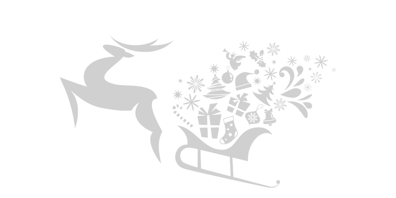 Xmas Sleigh silver