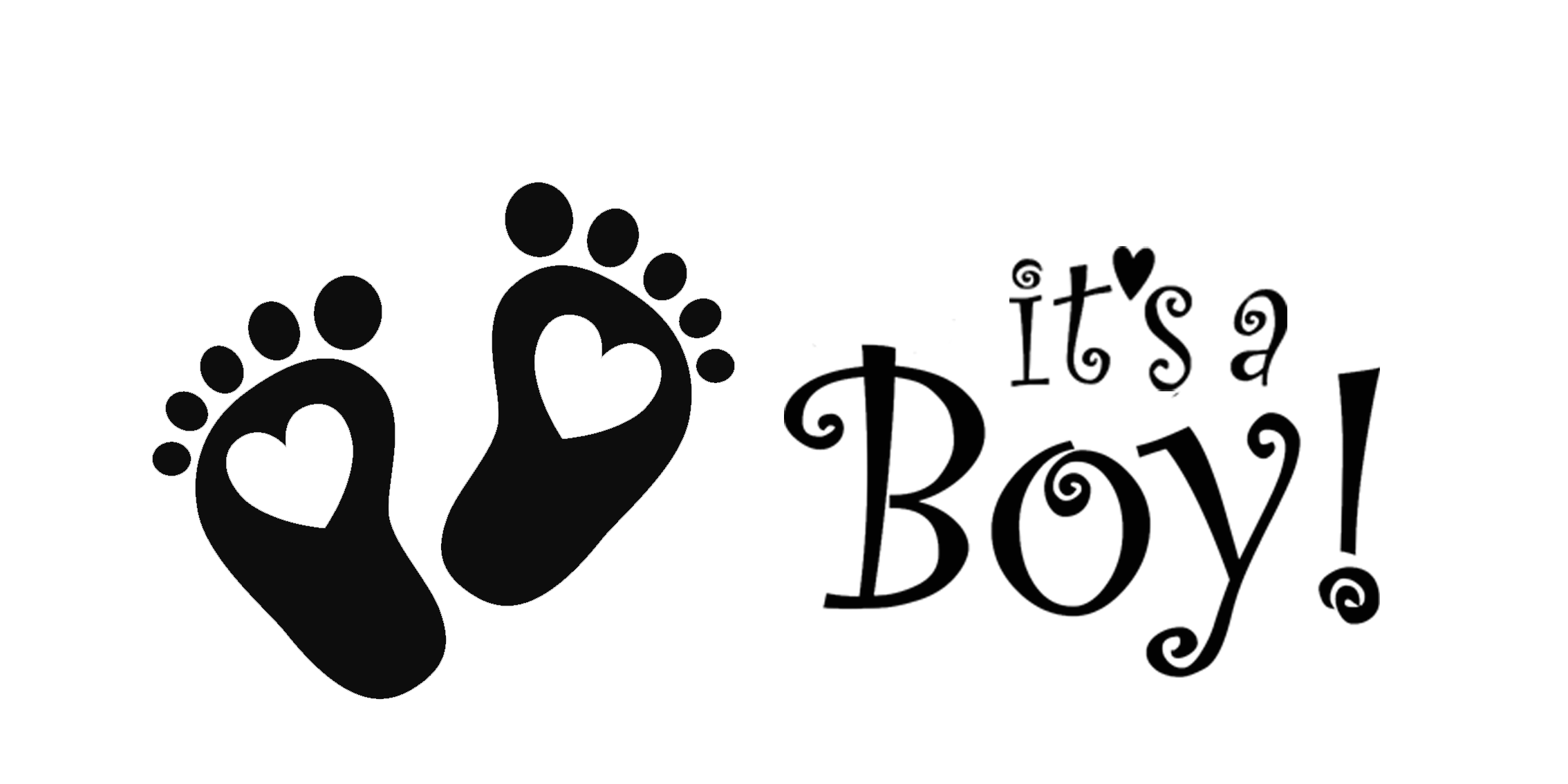 Baby its a boy blk