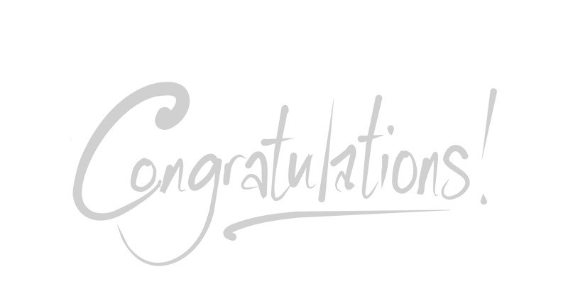 Congratulations silver