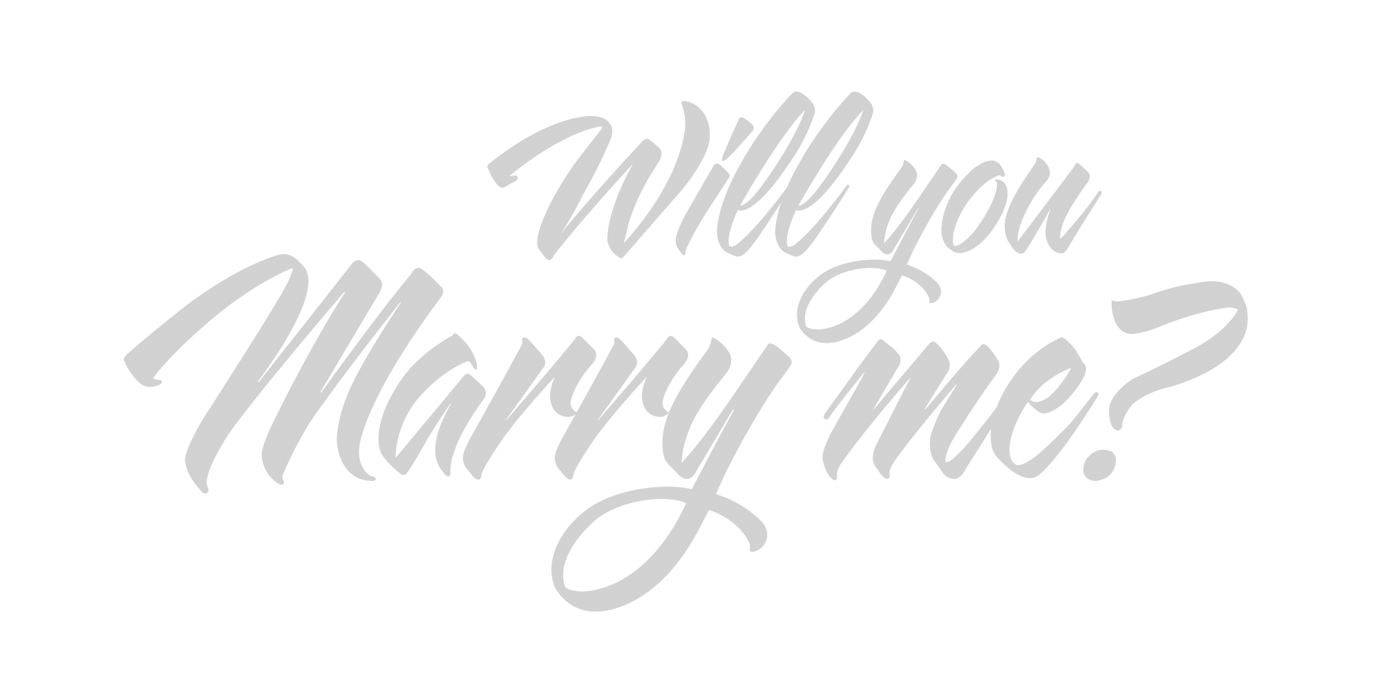 Marry Me Silver