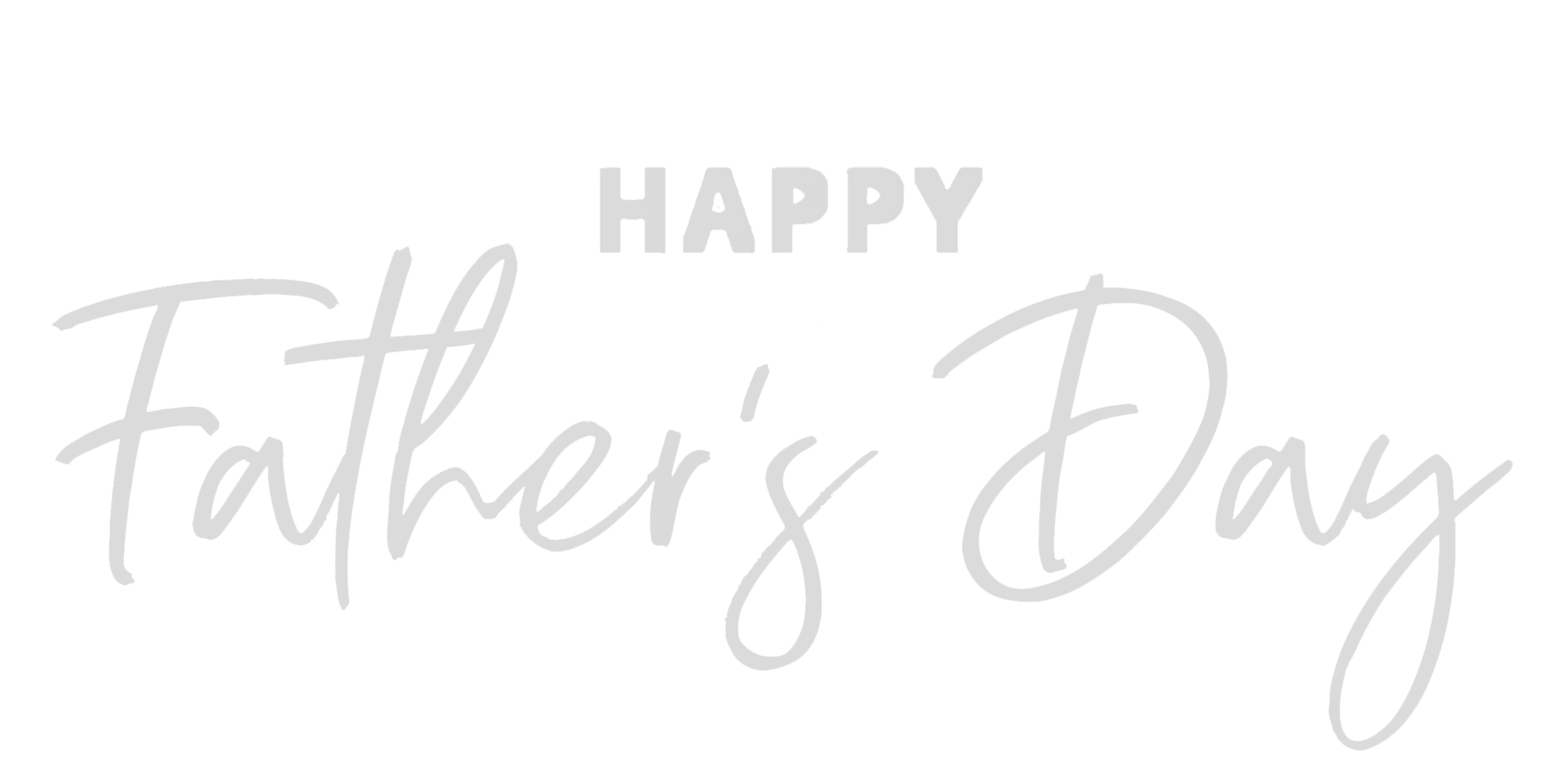 Happy Fathers Day Silver