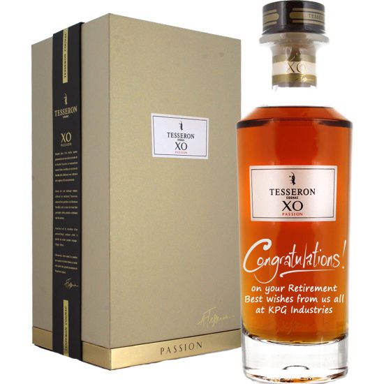 Personalised Tesseron XO Passion Cognac