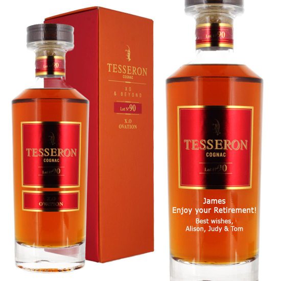 Personalised Tesseron Lot 90 XO Ovation Cognac