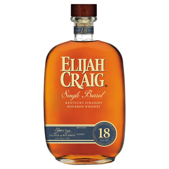 Elijah Craig 18 Year Old Single Barrel