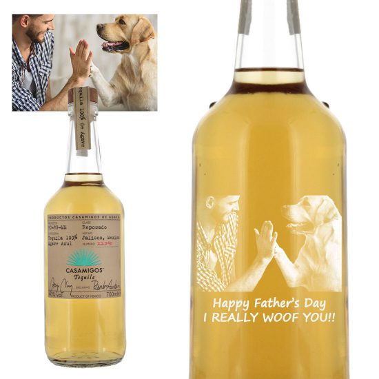 Photo Engraved Casamigos Reposado Tequila