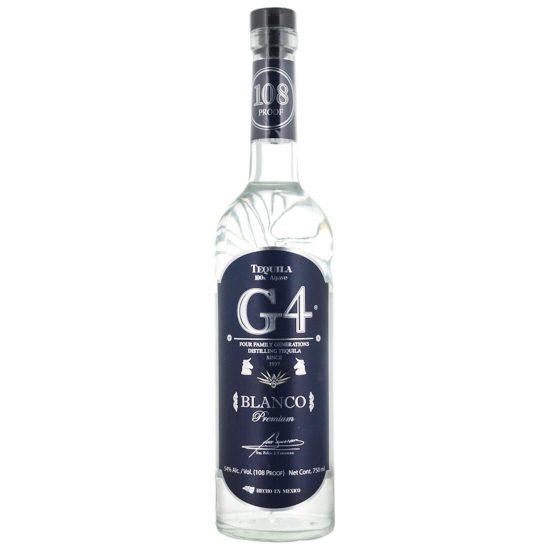 G4 Blanco 108 Overproof Tequila