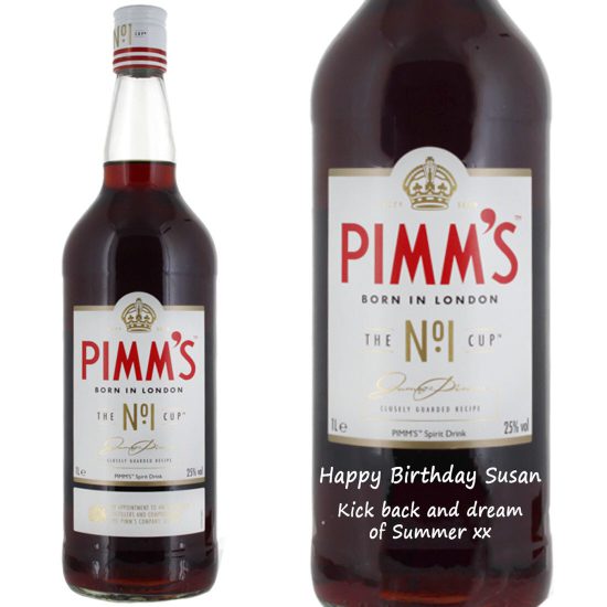 Personalised Pimm's No1 Cup 100cl