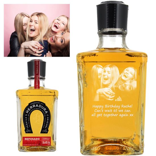 Photo Engraved Herradura Reposado Tequila 70cl