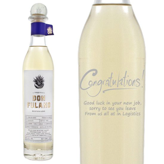 Personalised Don Fulano Reposado Tequila 70cl