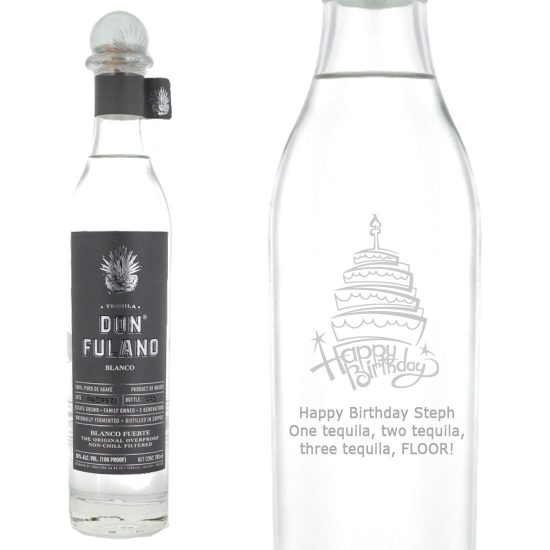 Personalised Don Fulano Blanco Fuerte Tequila 70cl