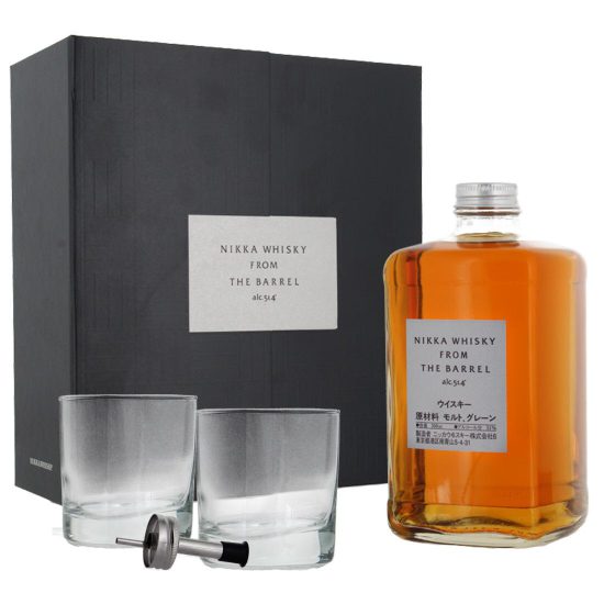 Nikka From The Barrel Gift Set With Glasses