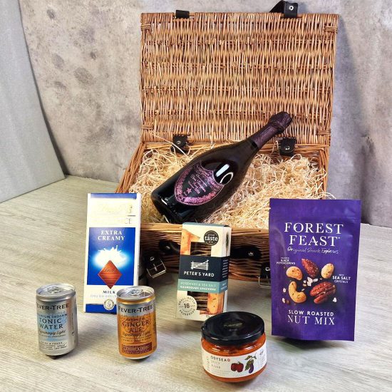 Dom Pérignon Rosé Vintage Luxury Treat Hamper