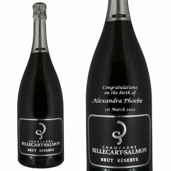 Personalised Billecart-Salmon Brut Reserve MAGNUM Champagne 150cl