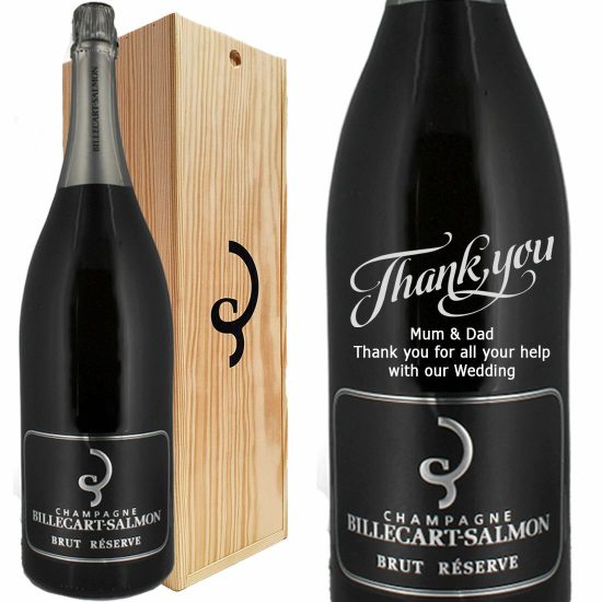 Personalised Billecart-Salmon Brut Reserve JEROBOAM Champagne 300cl