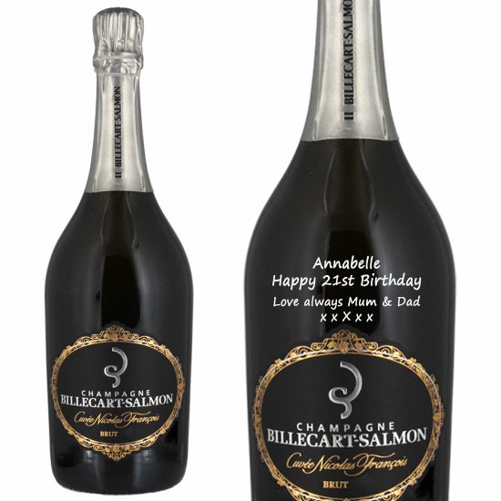 Personalised Billecart-Salmon Nicolas Francois Brut Champagne 75cl