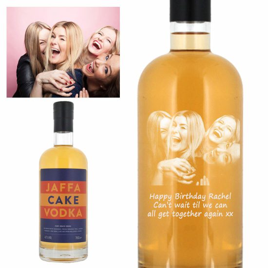 Photo Engraved Jaffa Cake Vodka 70cl
