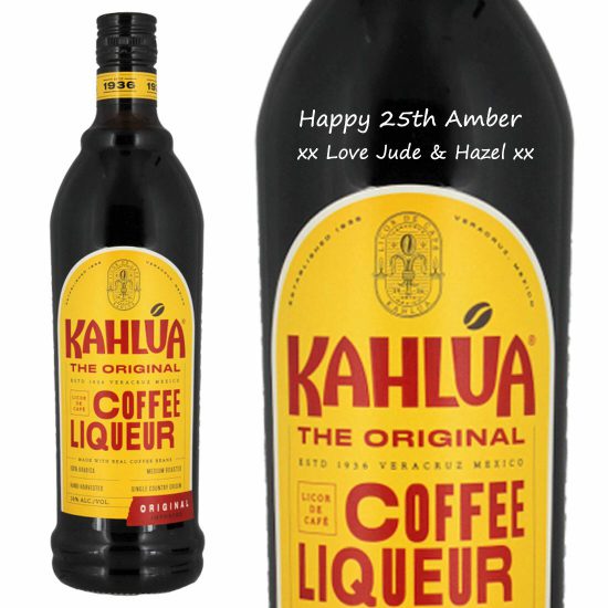 Personalised Kahlúa Coffee Liqueur 70cl