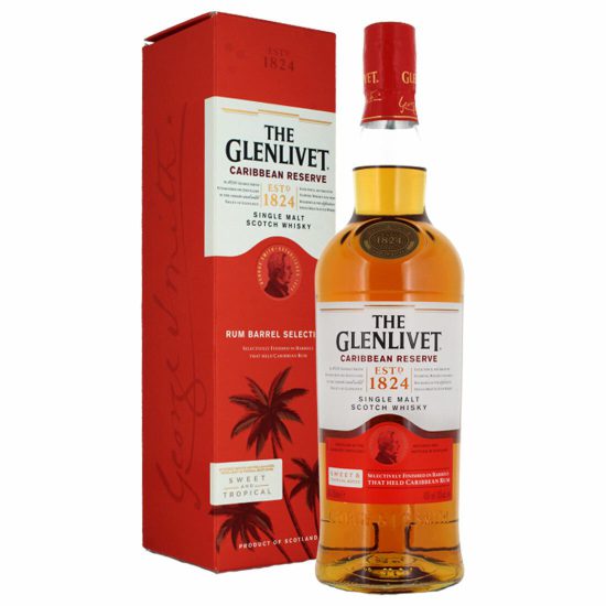 Glenlivet Caribbean Reserve Single Malt Whisky 70cl
