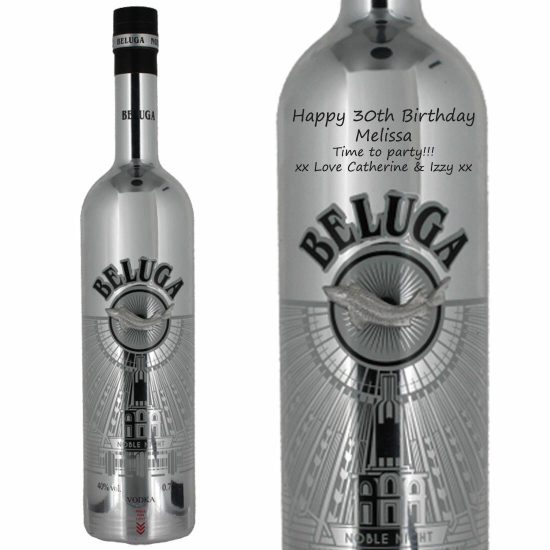 Personalised Beluga Noble Night Vodka 70cl