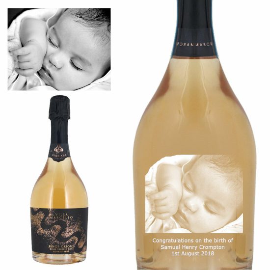 Photo Engraved Villa Marcello Adriana Rosato Brut Rose 75cl