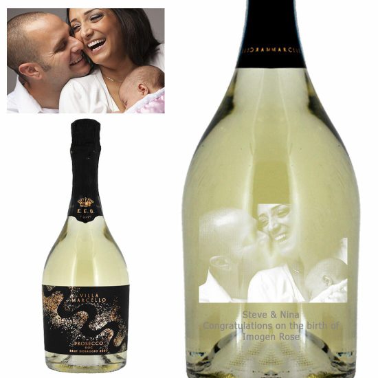 Photo Engraved Villa Marcello DOC Brut Nature Prosecco 75cl