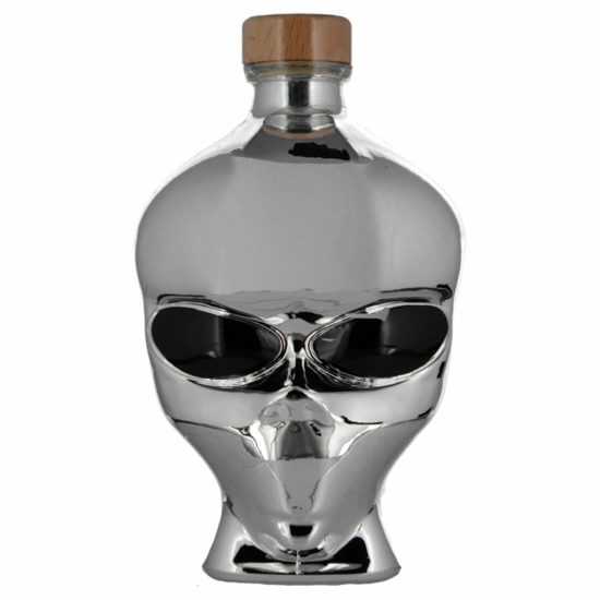 Outerspace Chrome Bottle Vodka 70cl