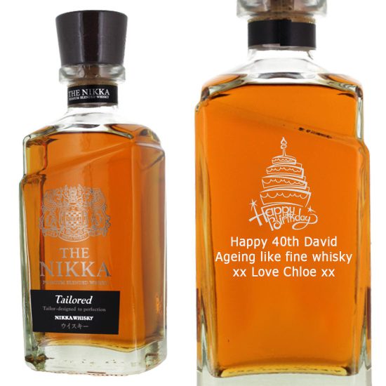 Personalised Nikka Tailored Premium Japanese Whisky