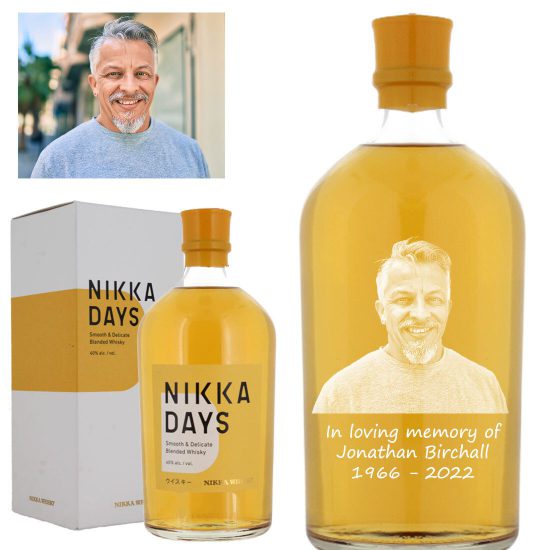 Photo Engraved Nikka Days Japanese Whisky