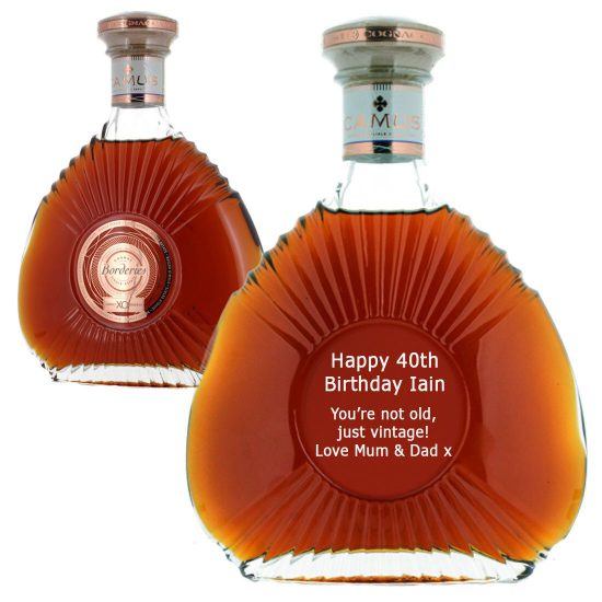 Personalised Camus XO Borderies Cognac