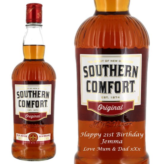 Personalised Southern Comfort Whiskey Liqueur 70cl