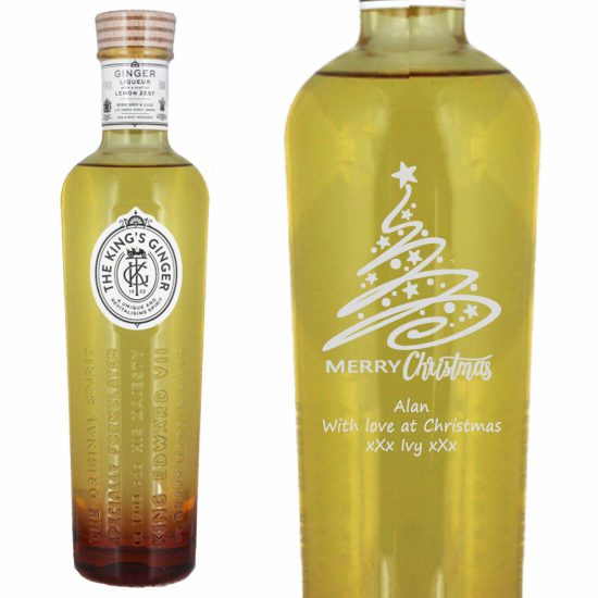 Personalised Kings Ginger Liqueur 50cl