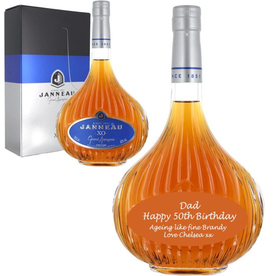 Personalised Janneau XO 70cl