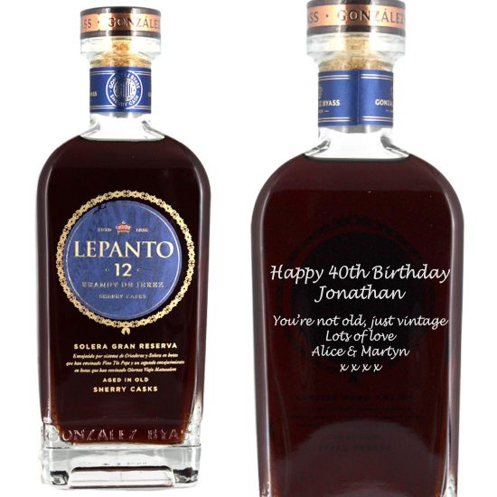 Personalised Lepanto Solera Gran Reserva 70cl