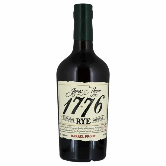 James E Pepper 1776 Rye Barrel Proof 70cl
