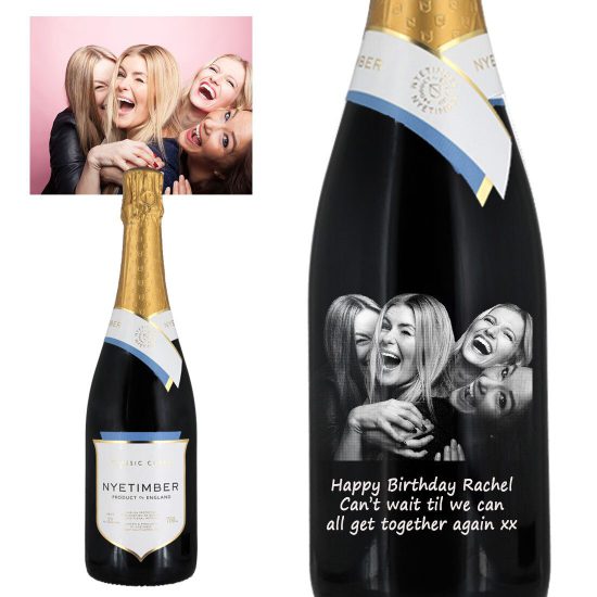 Photo Engraved Nyetimber Classic Cuvee Sparkling Wine