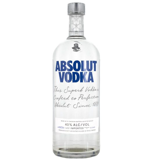 Absolut Blue Swedish Vodka 100cl