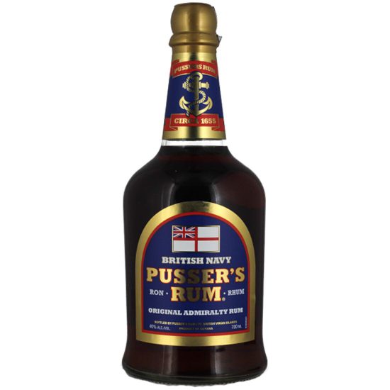 Pussers Blue Label Rum 70cl