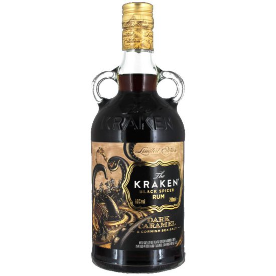 The Kraken Dark Spiced Rum Caramel and Cornish Sea Salt