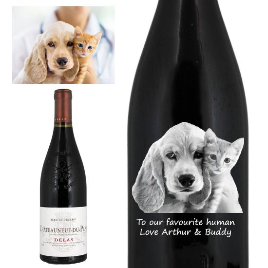 Photo Engraved Delas Haute Pierre Châteauneuf-du-Pape