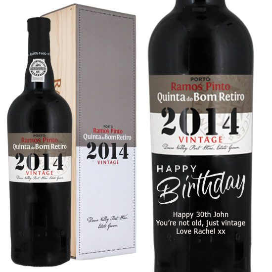Personalised Ramos-Pinto Quinta Do Bom Retiro Vintage Port