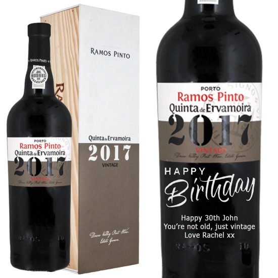 Personalised Ramos-Pinto Quinta de Ervamoira Vintage Port