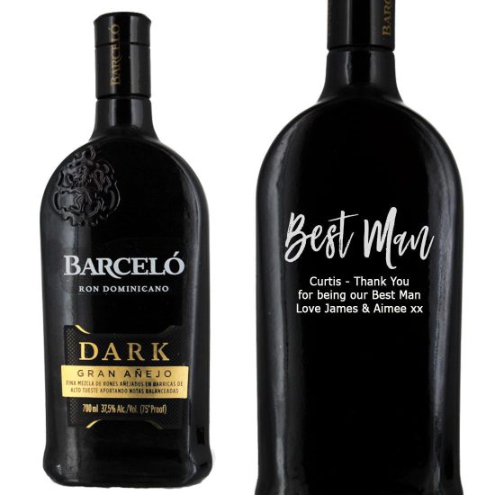 Personalised Ron Barcelo Gran Anejo Dark Rum
