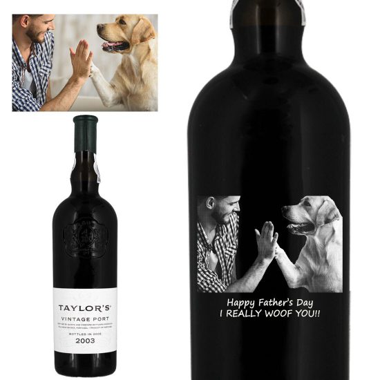 Photo Engraved Taylor's 2003 Vintage Port