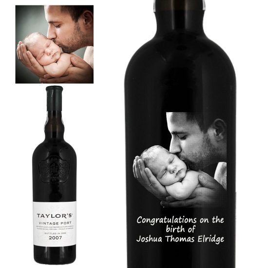 Photo Engraved Taylor's 2007 Vintage Port