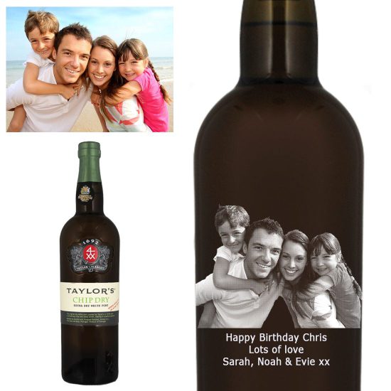 Photo Engraved Taylor’s Chip Dry White Port